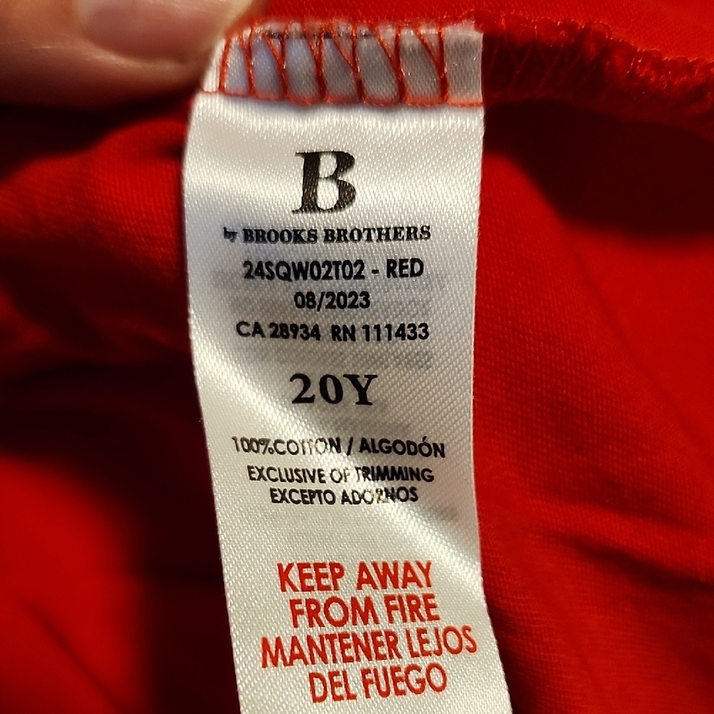 Brooks Brothers Red Surf Graphic Tee - Picture 2 of 3